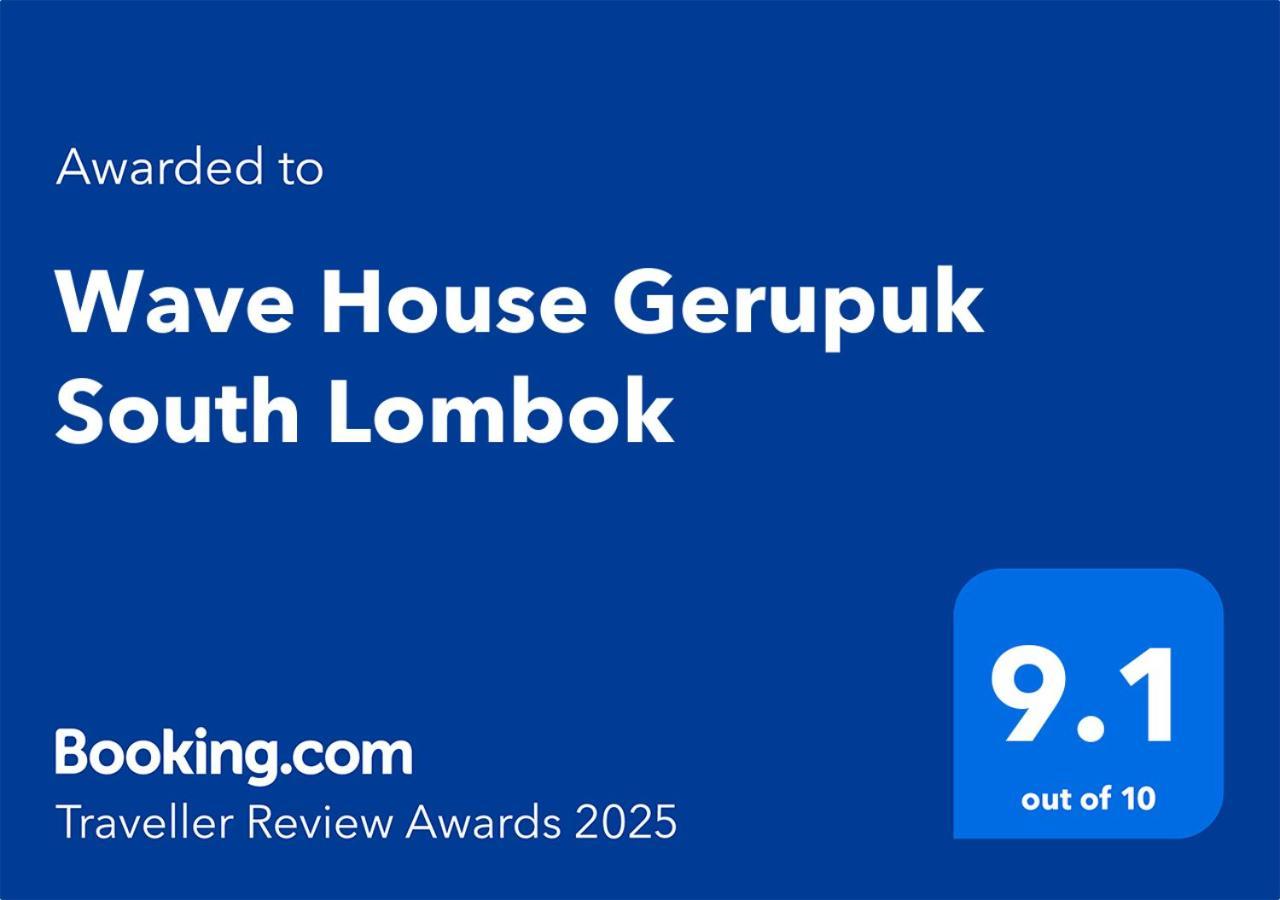 Wave House Gerupuk South Lombok Bed & Breakfast ปรายา ภายนอก รูปภาพ